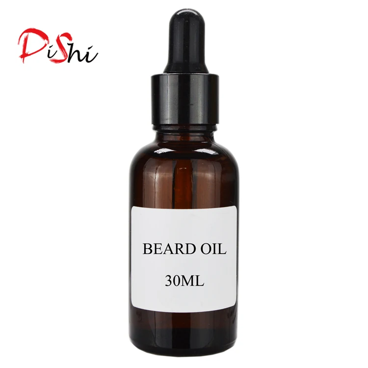 Dishi Wholesale 30ml pure Organic Beard Growth Oil For Men Beard Balm private label organic kit