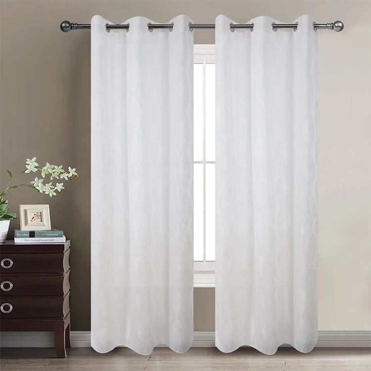 Luxury Jacquard Curtain For Living Room Made In China FABRIC SUPPLIER