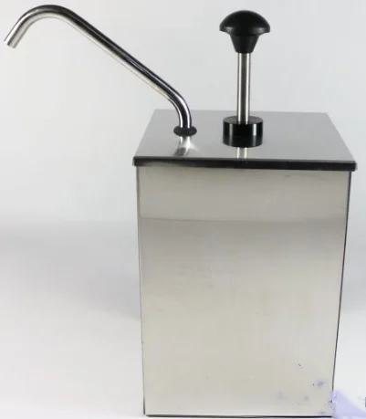 One or two heads stainless steel sauce dispenser pump