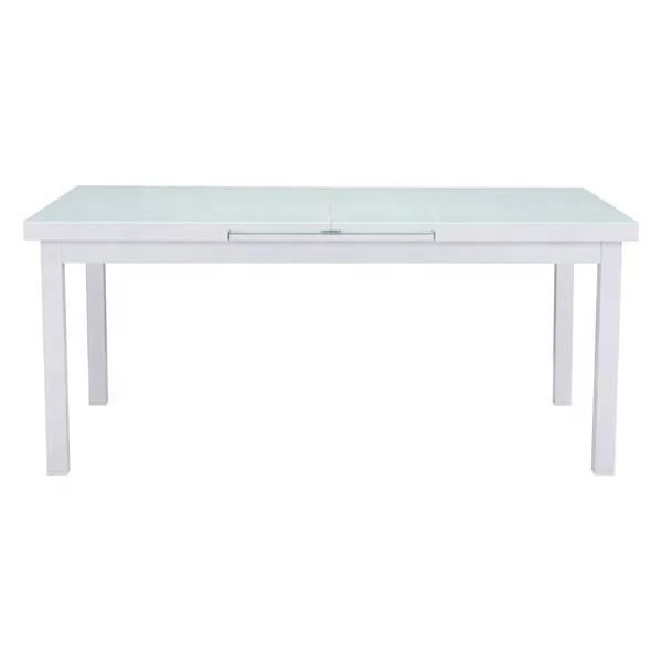 Rattan furniture garden coffee table alum frame rattan outdoor dining table