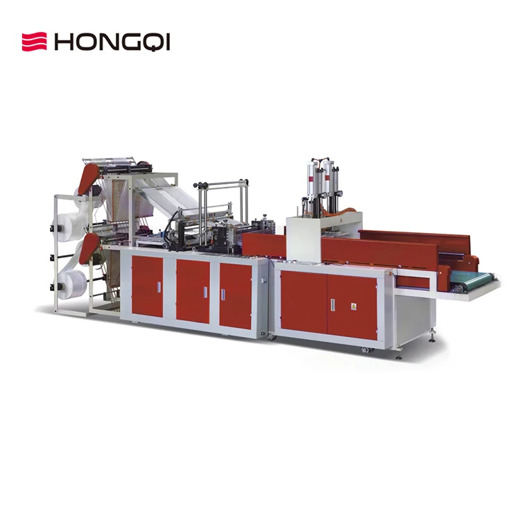 
Factory outlets hot sealing cold cutting bag making machine for T-shirt 
