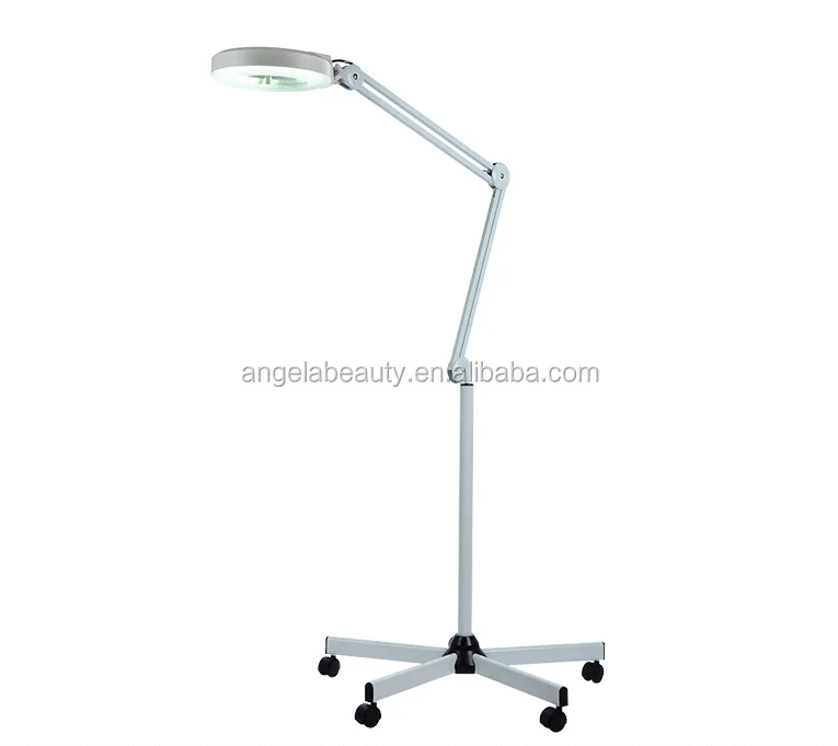 A1021 Hottest floor standing beauty salon use magnifying glasses for eyelash extensions