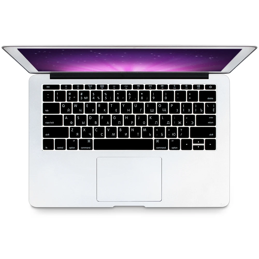 красочное покрытие клавиатуры русский для macbook pro retina display английская версия
