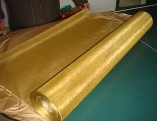 Латунная проволока сетка сделать простой сплетенные медной проволоки ткани и