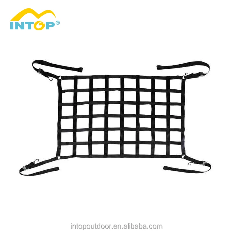 Nylon material cargo safety nets for trailers