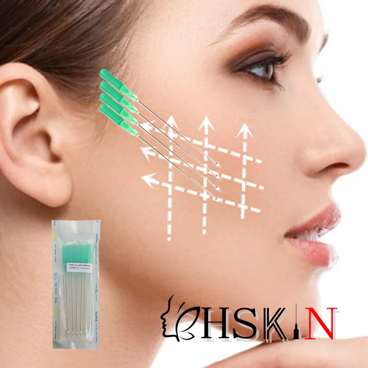 cog 4d 6d L blunt   lifting line of wire lifting surface China pdo thread for facial