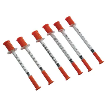 
Medt Point insulin syringe 0.5ml 29 gauge with fixed short needle 