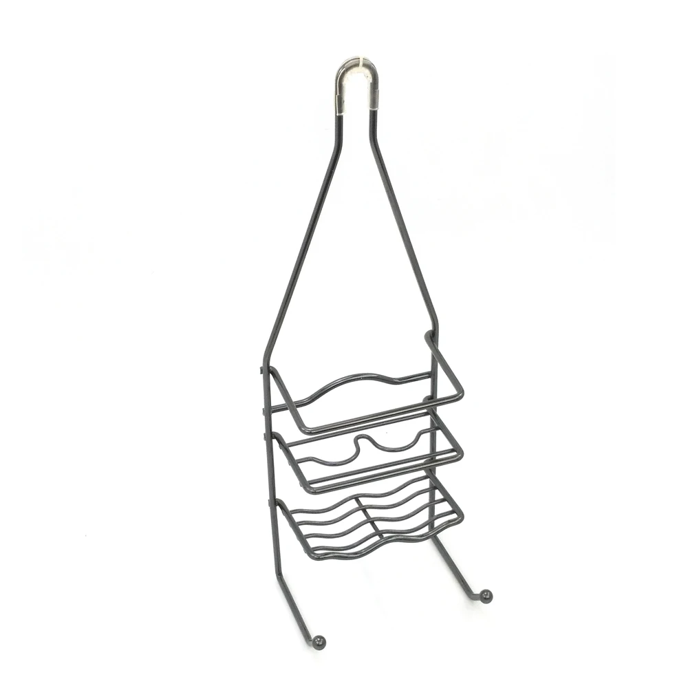 Bathroom Corner Small Hanging Wire Metal Shower Caddy For Storage