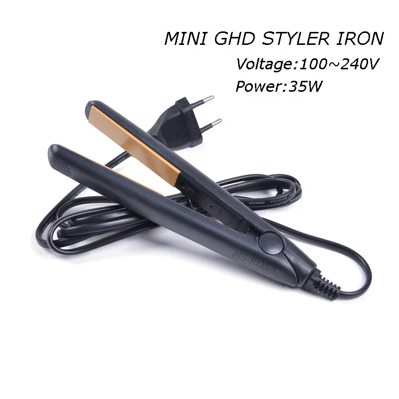 Professional Flat Iron Fast Mini Hair Straightener Hair Extension Iron Household Hair Beauty Tool