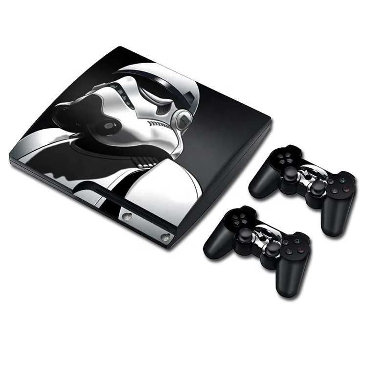 Factory Supplied Skin Sticker Cover For PS3 Slim Game Console