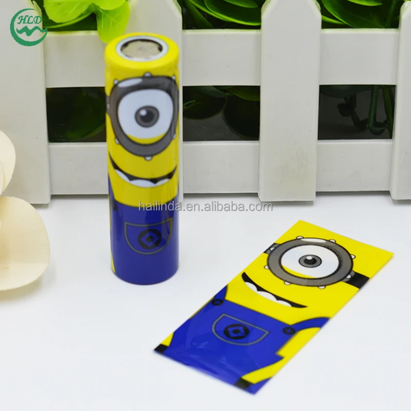 
Wholesale vape Superhero skin wraps for e cigarette 18650 battery case 