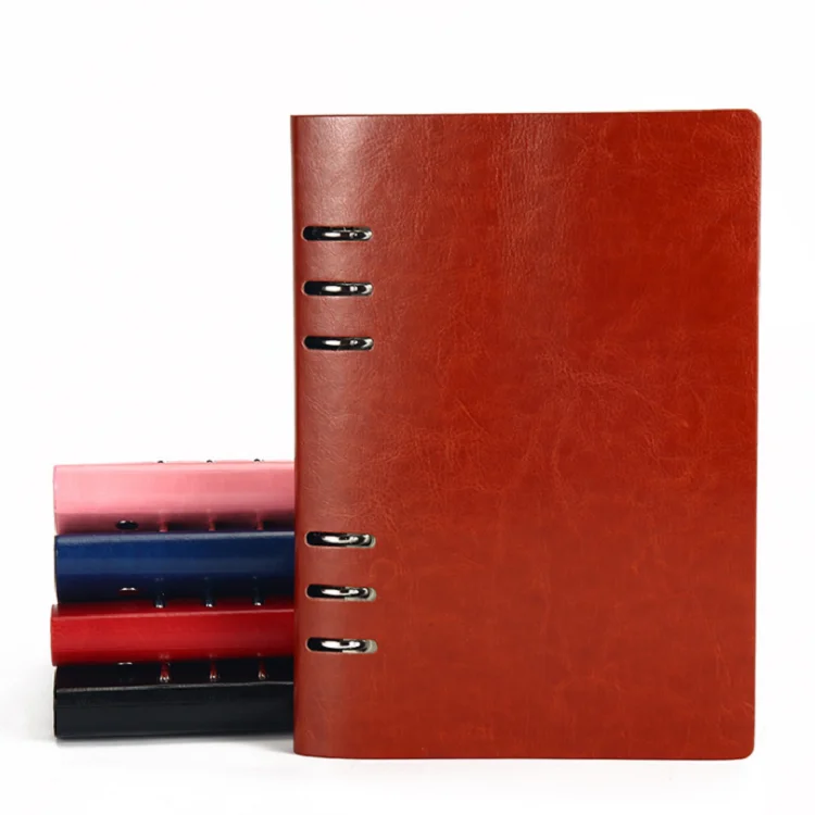 Creative hollow 6 O ring binder notebook