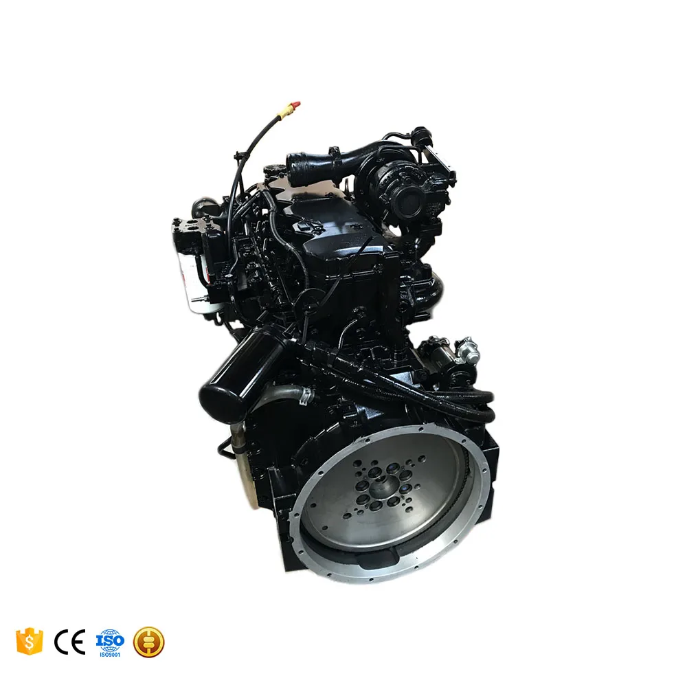 Wuhan Factory supply water cooled turbocharged qsb6.7 c160 engine assembly