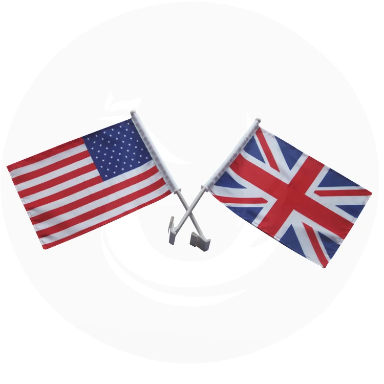 
Custom 12x18 Inch Polyester Australian Car Window Flag 