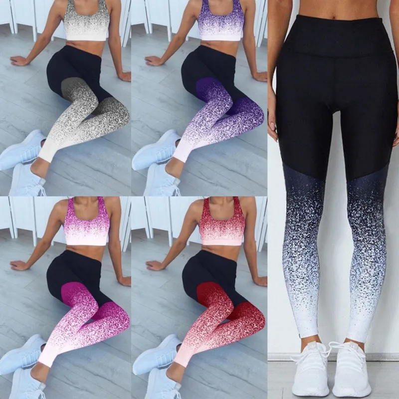 
Fused Yoga Pants Women Sexy Gym Sport Leggings Tight Fitness Athletic Leggings Sportswear Drop Ship Active Wear 