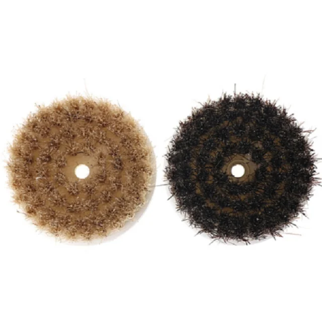 3pc Carpet Round Brush Power Drill Attachment Car Care and Detailing Tool