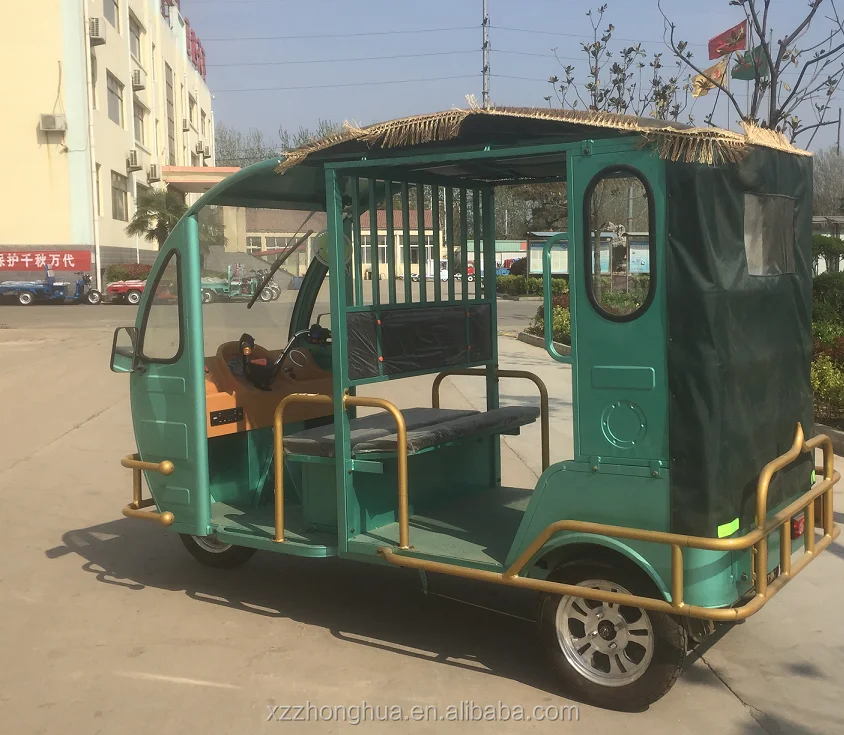 Electric auto rickshaw in Bangladesh tricycle for passengers