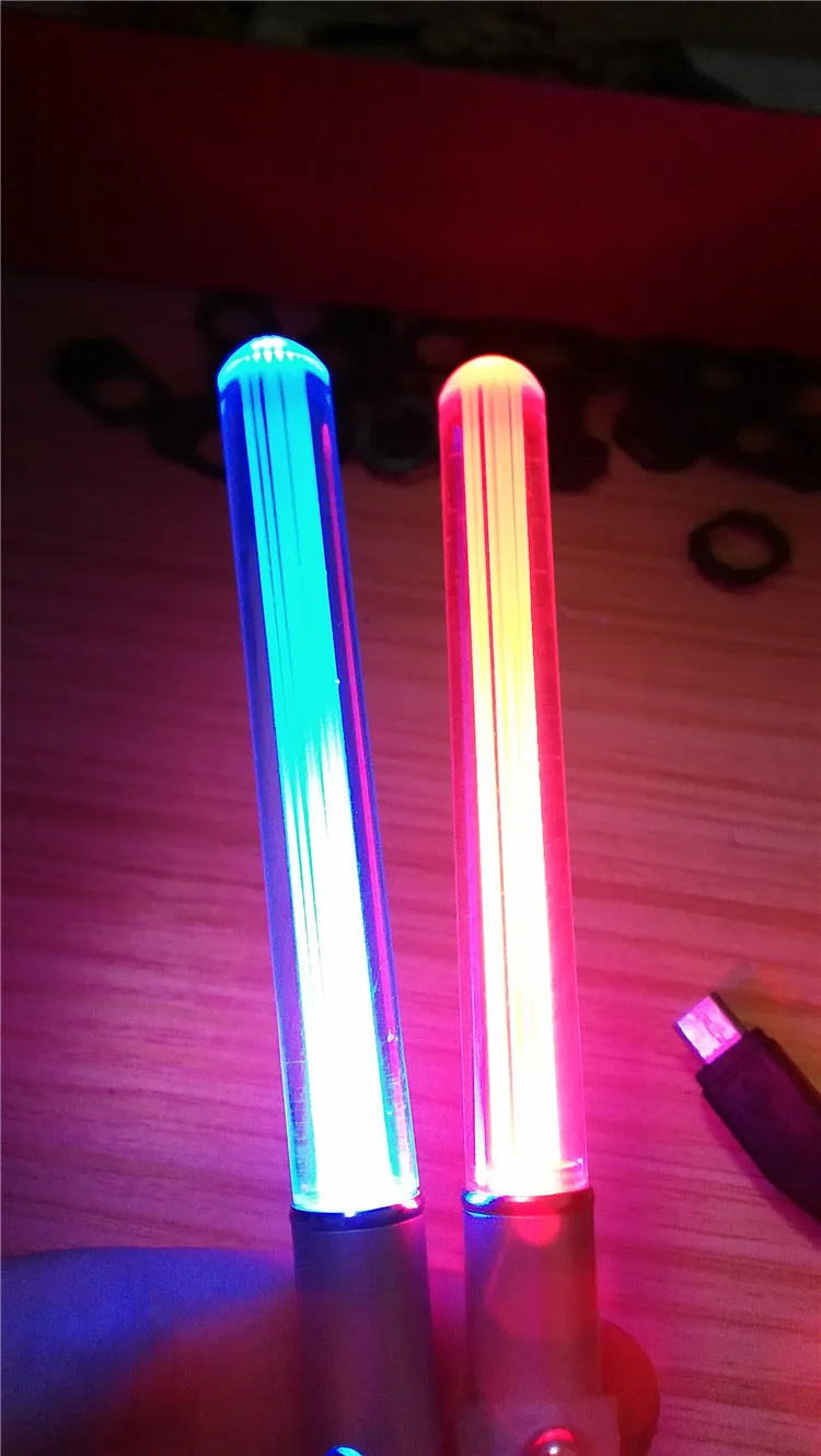 LED Glowing Stick Multi Color Glow Party Set bracelet connector light sticks RGB Flashing