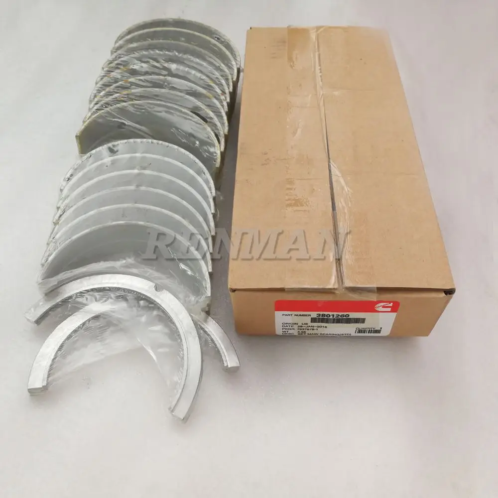 NT855 main bearing - standard set 3801260 3030216