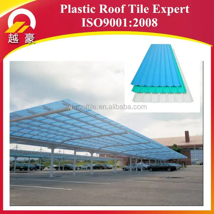 Plastic corrugated roofing plate upvc roof sheet uv ray proof tile production machine