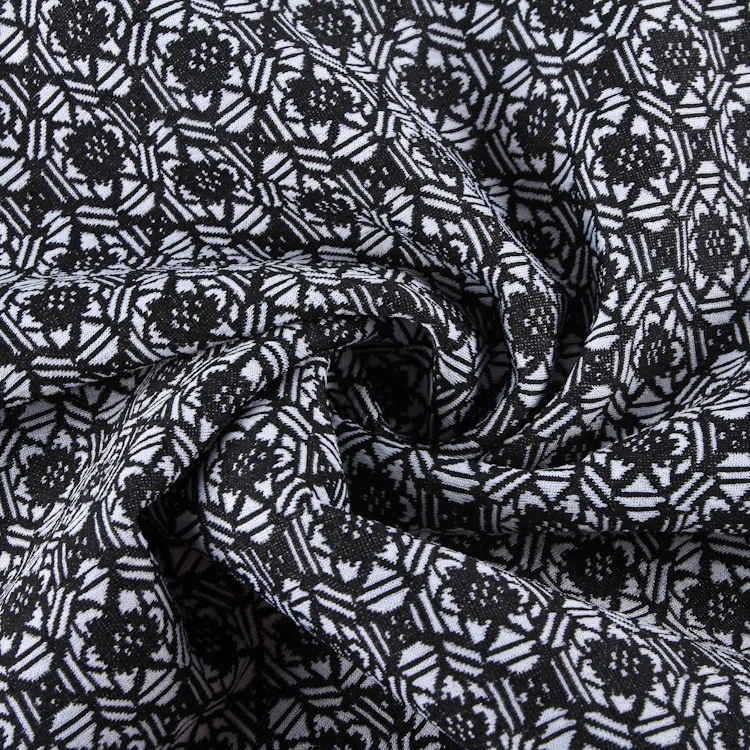 
High quality jacquard floral designer fabrics new fabric cloth material for dress 