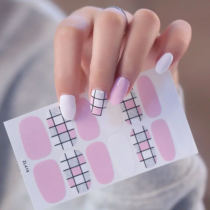 2022 Nail Wraps jamberry nail polish gel nail art printer