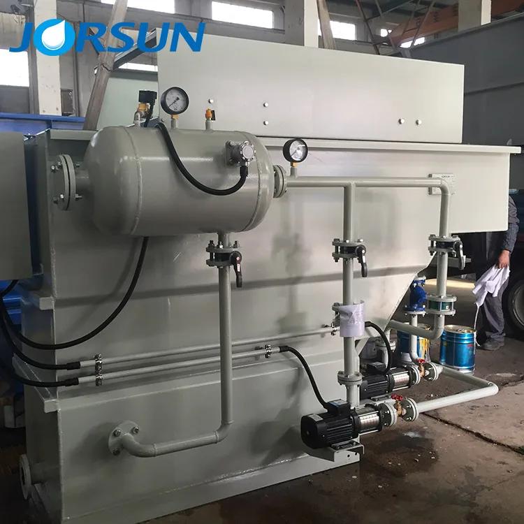 high efficient dissolved air flotation units for sewage treatment