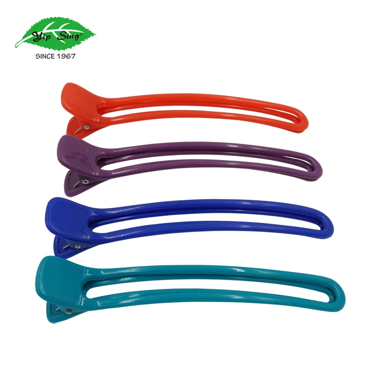 5.75 Inch Professional Section Plastic Jumbo Salon Duck Bill Hair Clip