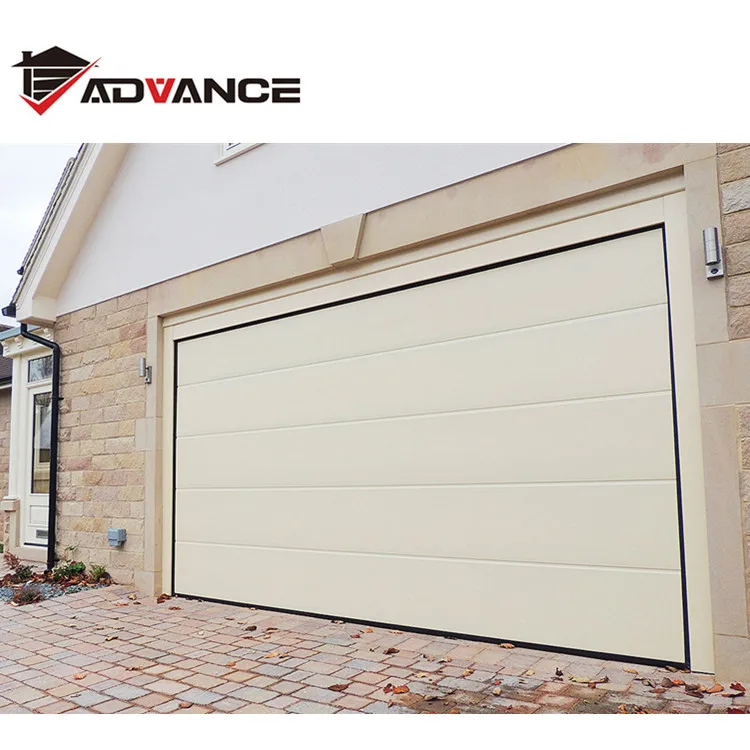 Most popular cheap security sectional steel garage door