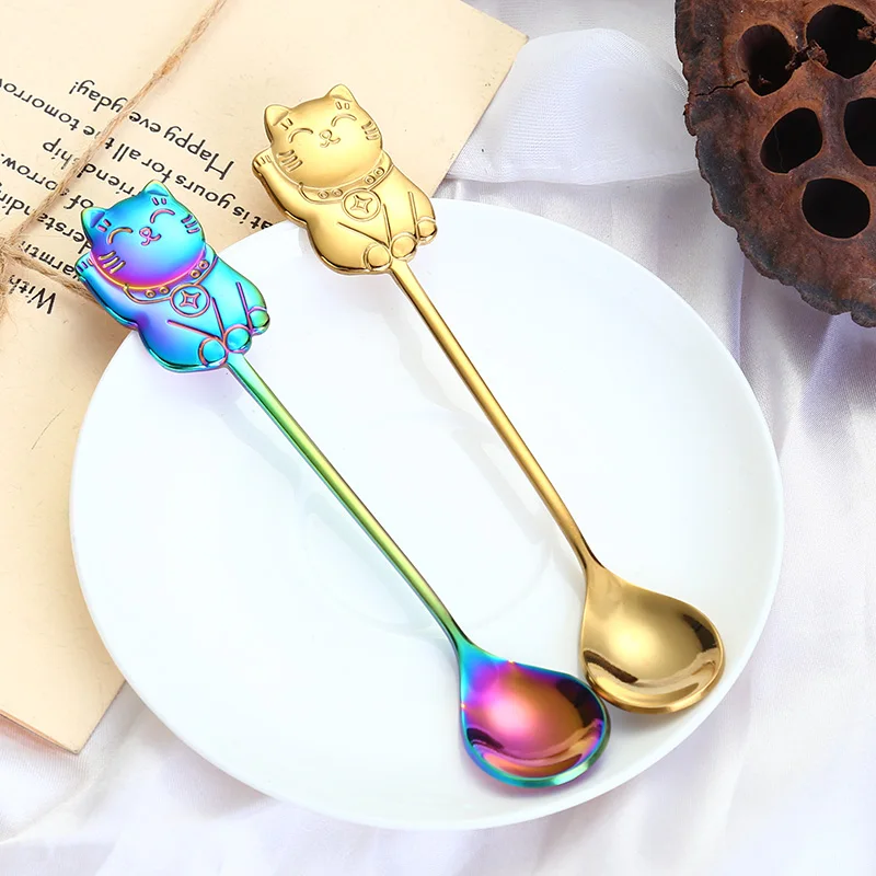 dessert spoon stainless steel gold coffee spoon dessert spoon set