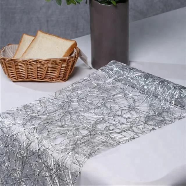 
50 gsm Deluxe Sizoweb Roll for table runner, long fiber nonwoven 