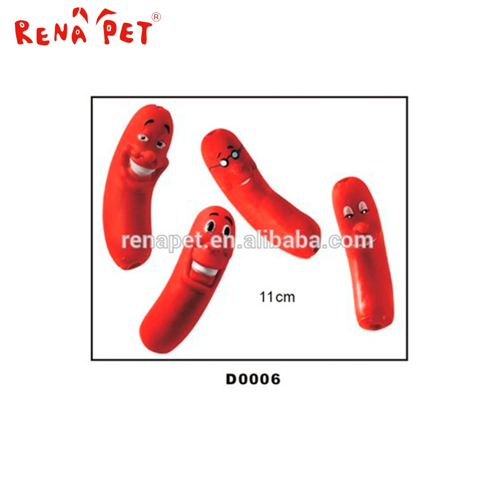 Высокое качество профессиональных сделал колбасу формы ПЭТ код виниловые игрушки животных, собака, игрушка