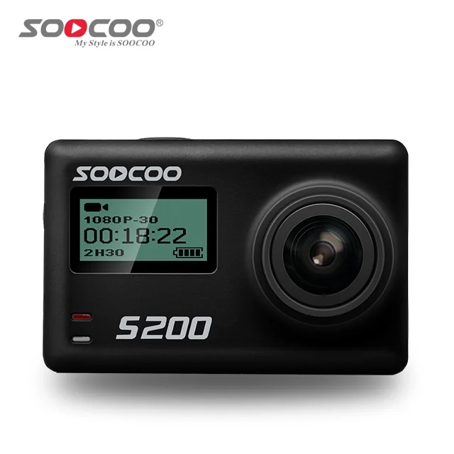 SOOCOO S200 4K Ultra HD 0.96 & 2.45 Touch screen remote wifi sport dv s200 Action Camera