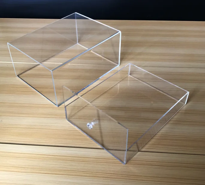 retail clear acrylic waterproof acrylic running shoe display shoes acrylic shoe box