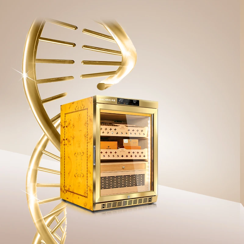 Factory Direct Offer Premium Wooden Precise Climate-controlled electronic cigar cabinet humidor
