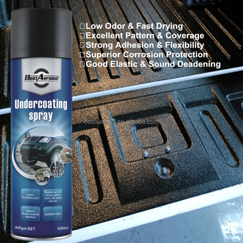 Undercoating Spray Car Rubberized Undercoating spray Underbody protection