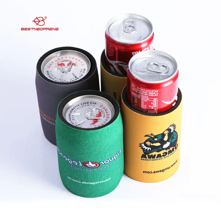 Hot Selling In Australia Promotion Festival Product Custom Neoprene Stubby Holder For Cola And Beer