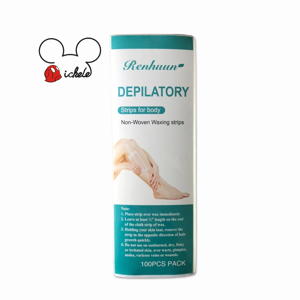 Manufacturer Disposable depilatory wax epilation roll strip for spa beauty salon