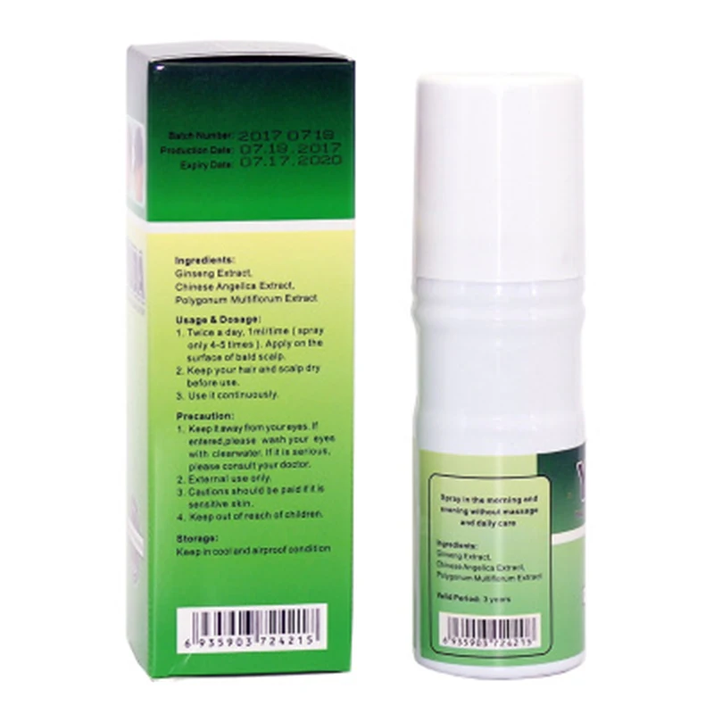 natural yuda pilatory hair growth spray serum oil anti-hair loss and regrowth  private label