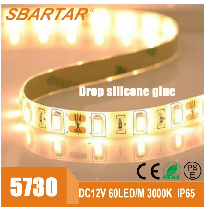24 volt 5730 led strip 112leds tape light flex RA90
