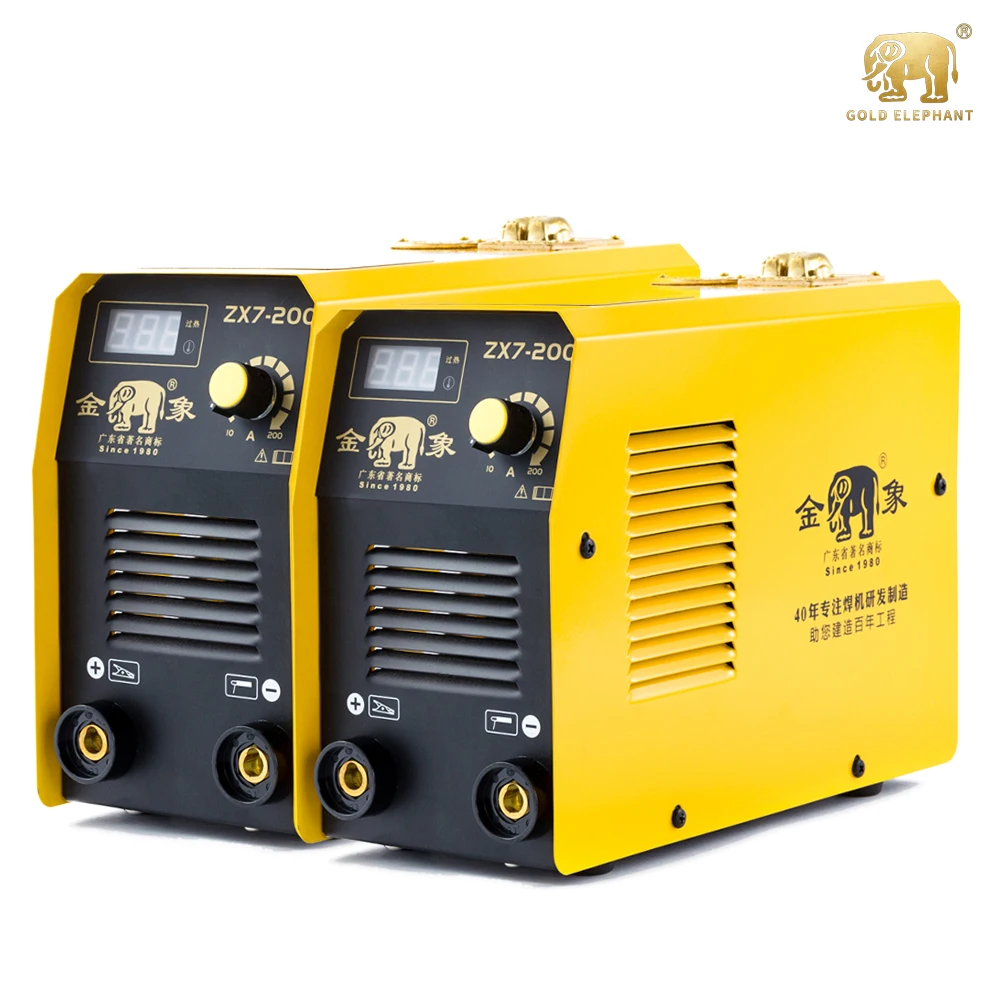 Zx7-200 High Frequency Portable Igbt Welding Machine MMA Welders AC Motor 3 Years 45*20*40 50/60 HZ Provided 10-180A 20-200A 60
