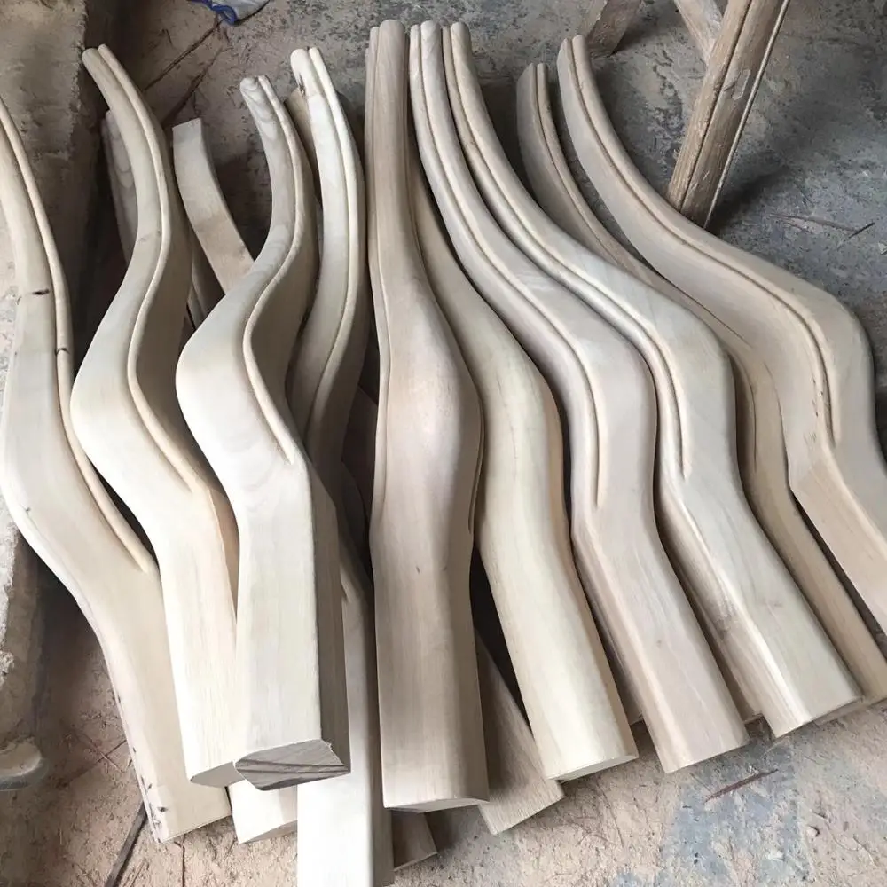 Solid Wood Queen Anne/Victorian furniture legs carved funriture legs