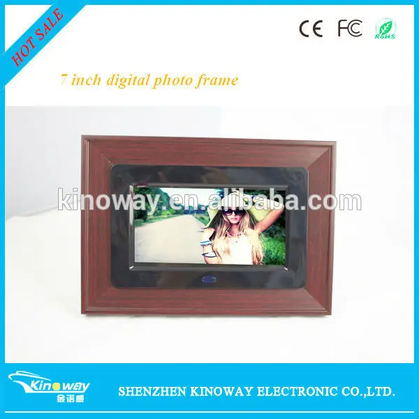 горячая продажа для домашнего украшения 7 дюйма хорошее качество мода деревянные простой фоторамки