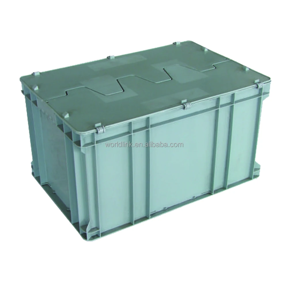 Stackable Storage Mini Durable Plastic EU Tote with Lid