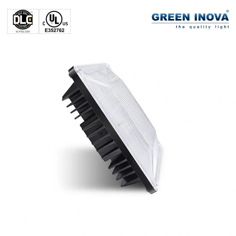 UL CUL DLC Премиум список, оптовая продажа, Dlc навес, уличное освещение 60 Вт, светодиодное гаражное освещение