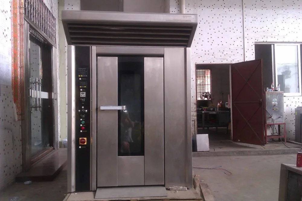 YOSLON 32 trays Gas Customizable Food Oven Convection Oven Bakery Machine Rotary Oven