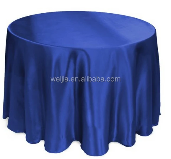 Royal Blue Round Tablecloth For Weddings and Special Occasions