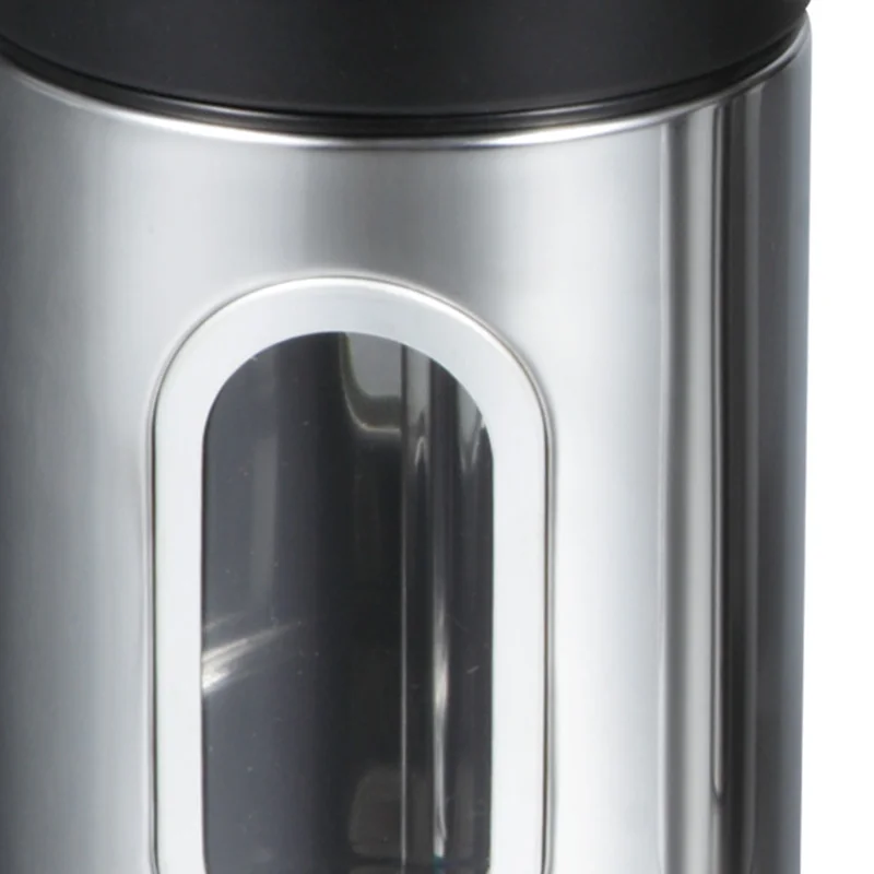 Kitchen Stainless Steel Storage Canister Set Coffee Sugar Tea Metal Seasoning Jar For Storage Jar Bottles Canister With Lid