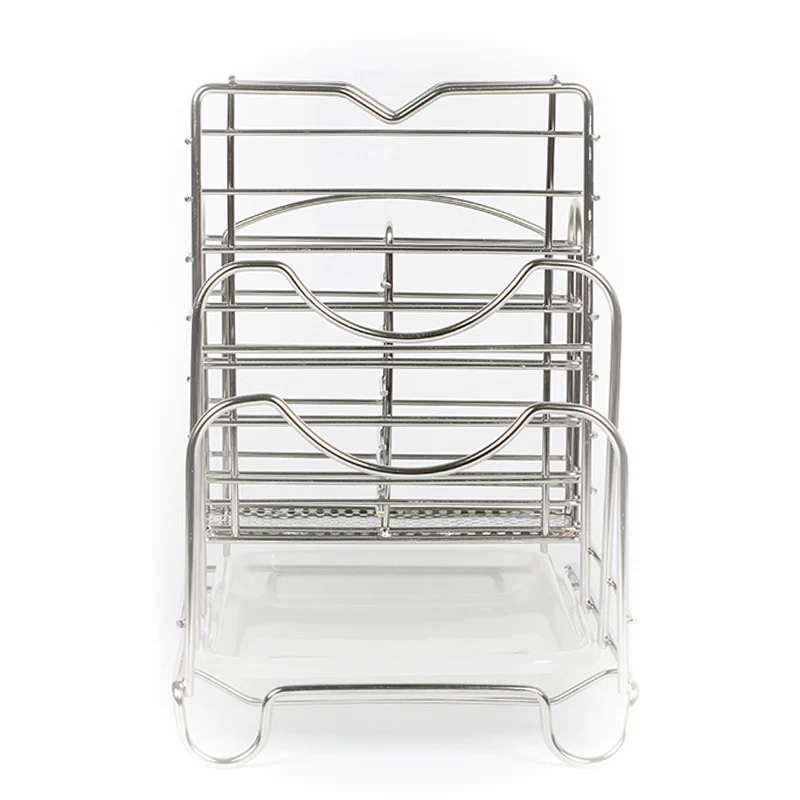 Kitchen tableware stainless steel chopsticks spoon rack & fork lid rack