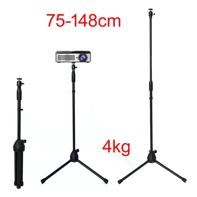75cm-148cm adjustable 360 rotate universal projector tripod stand bracket DVD Player floor holder laptop stand speaker stand